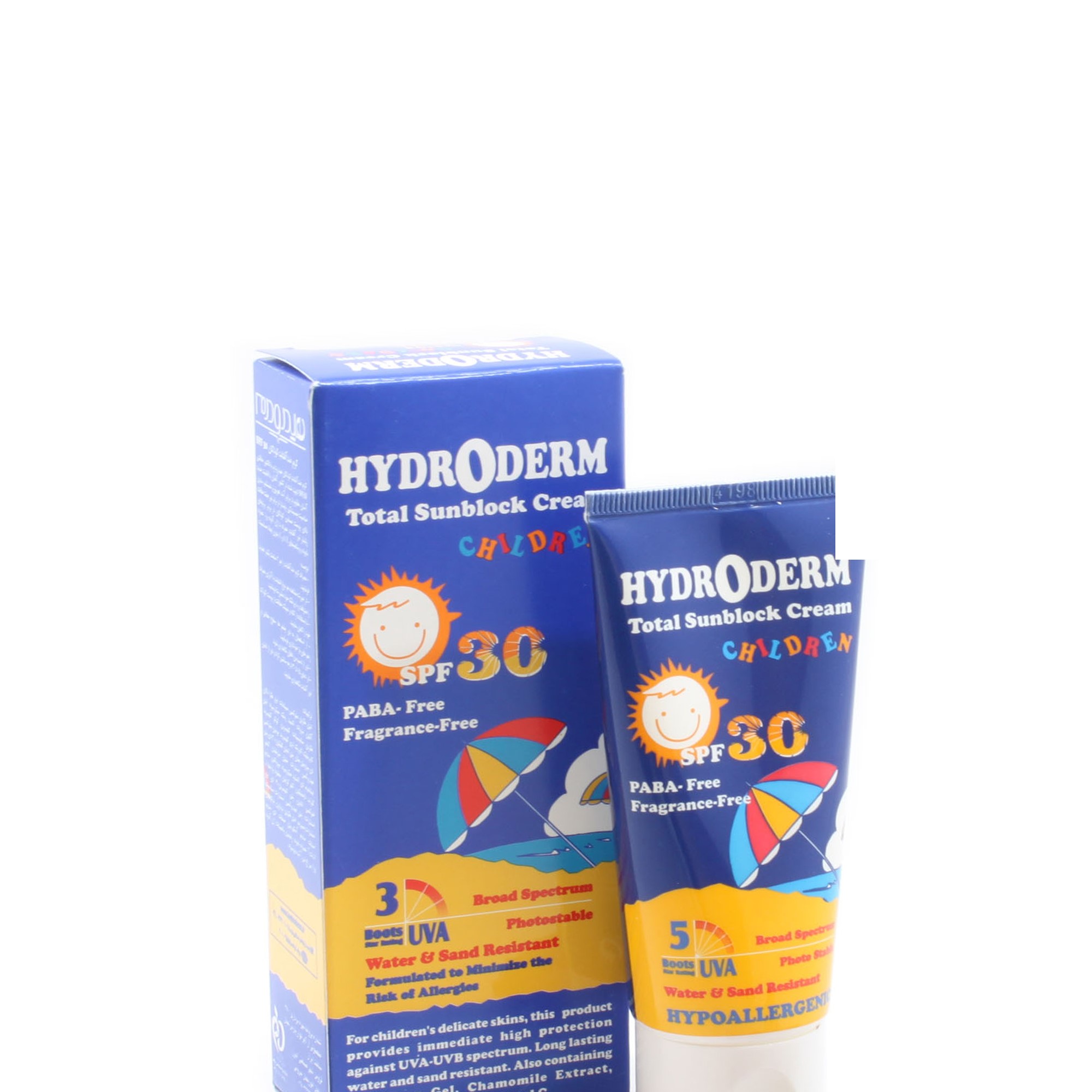 هیدرودرم کرم ضد آفتاب کودکان با فاکتور حفاظتی SPF30